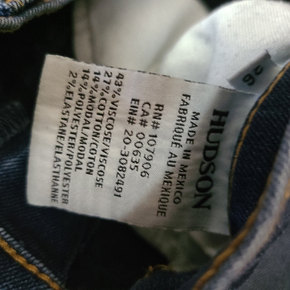 HUDSON SKINNY JEANS - Picture 6 of 8